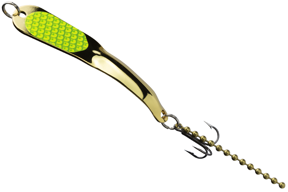 STEELY #3 Gold w/ Chartreuse (3 GCH)