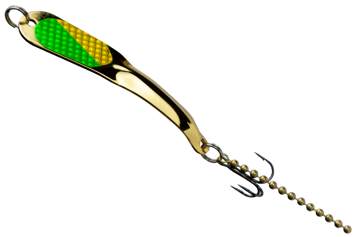 STEELY #4 Gold w/ Yellow/Green - FROG (4 FROG)