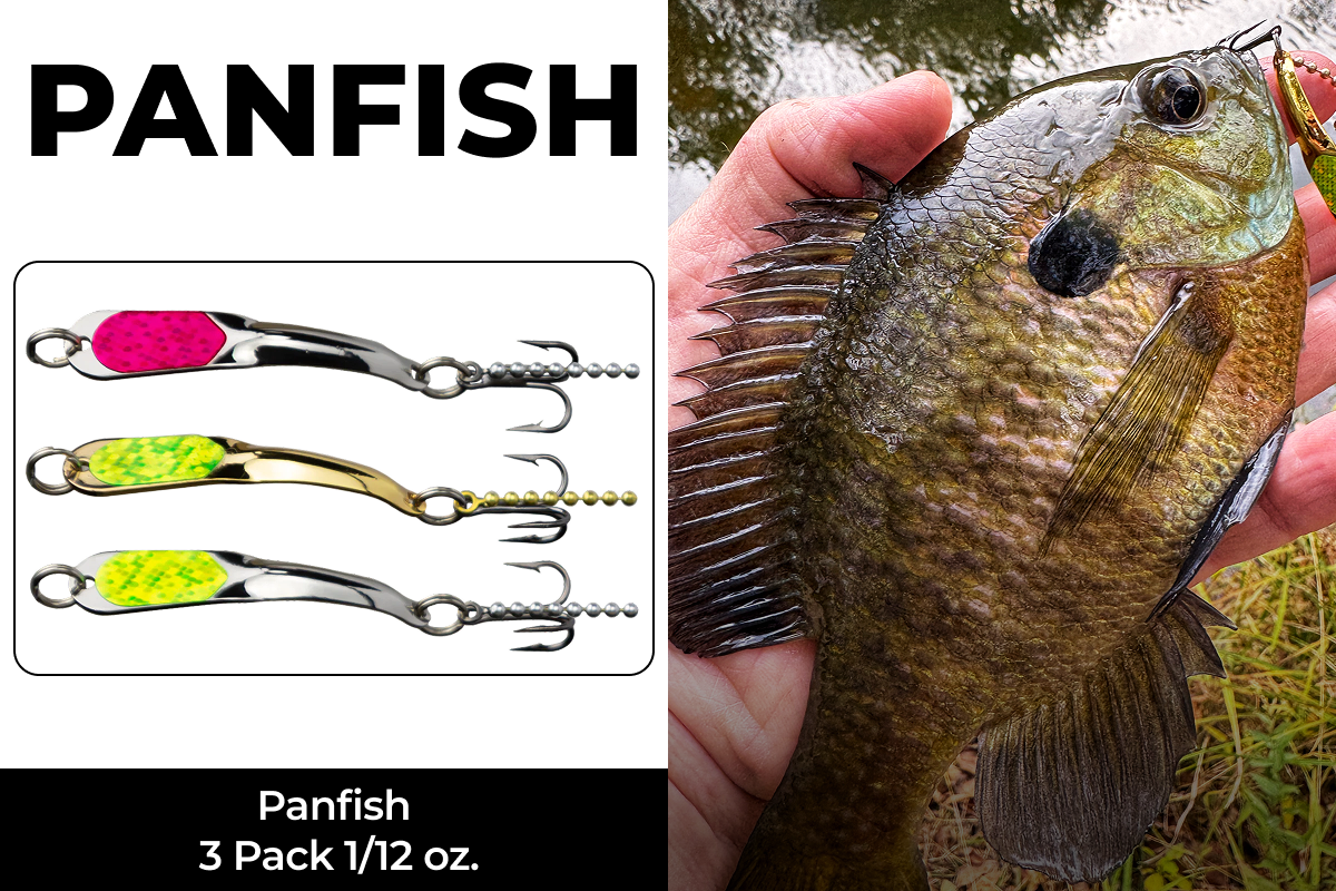 Panfish 3 Pack 1/12 oz. (1SCH, 1 GCH, 1 SHP)