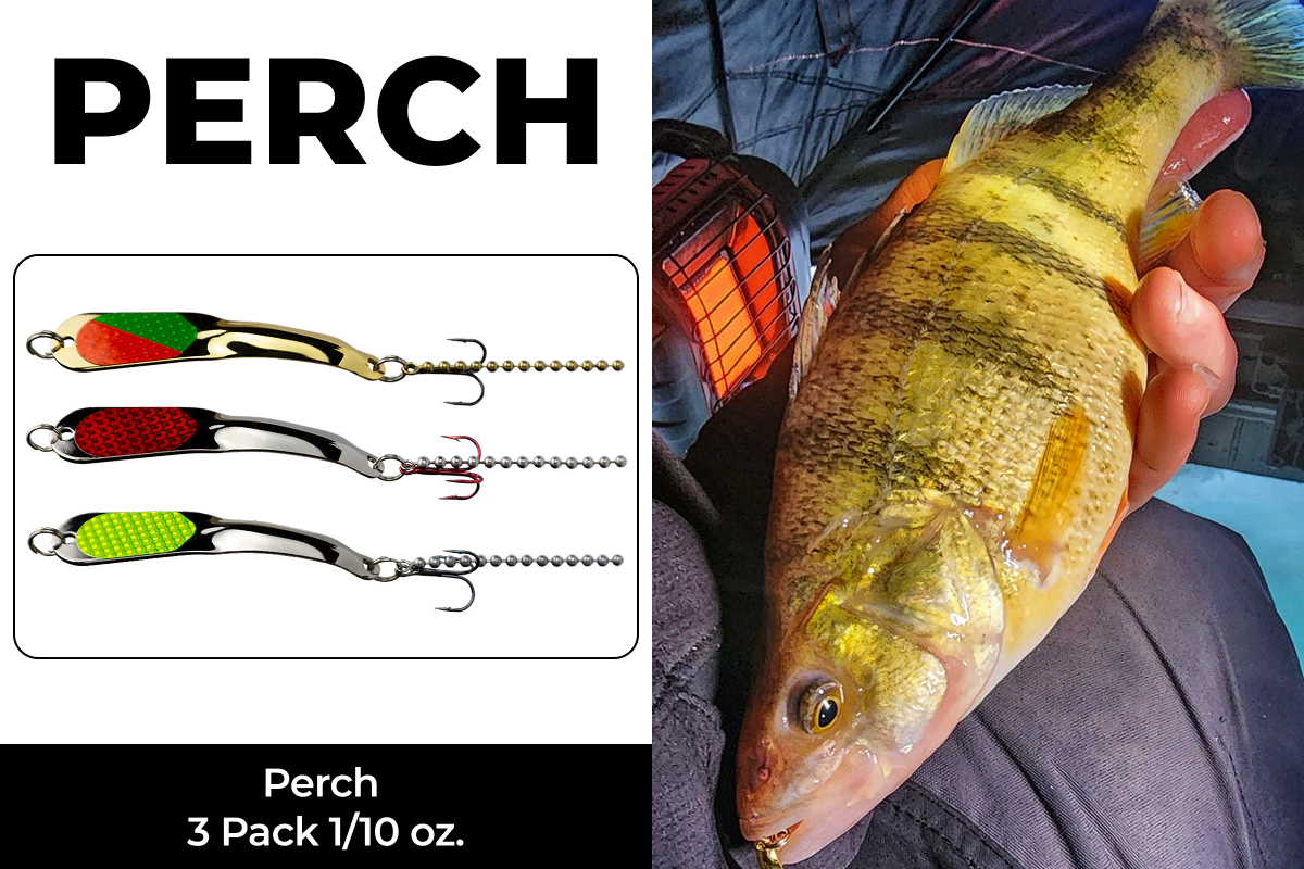 Perch 3 Pack 1/10 oz. (2 PERCH, 2 SR, 2 SCH)
