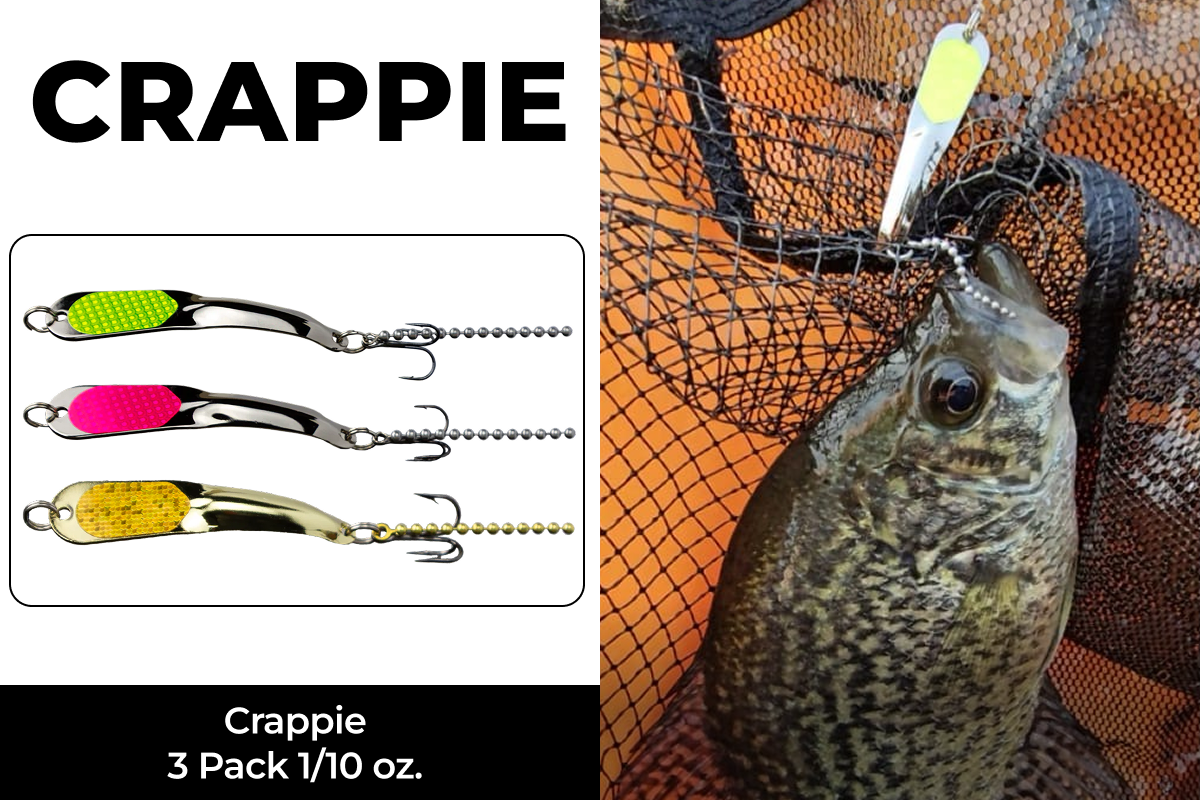 Crappie 3 Pack 1/10 oz. (2 SCH, 2 SHP, 2 GG)