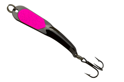 Steely #2 Black Hot Pink Lure (2 BHP)