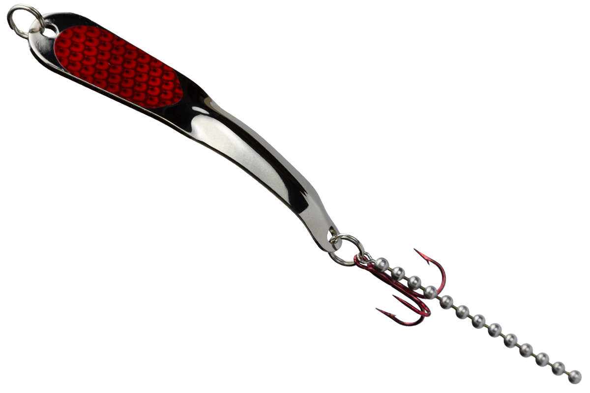 STEELY #2 Silver w/ Red/Red Hook (2 SR)