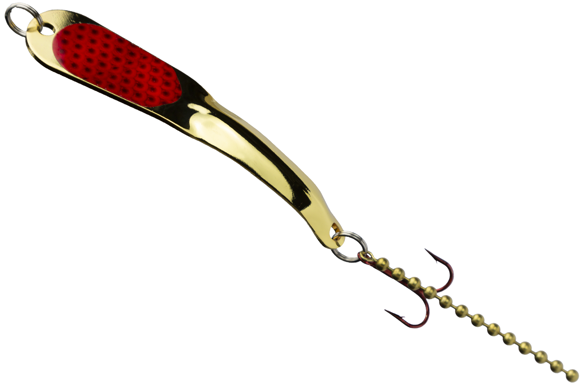 STEELY #5 Gold w/ Red/Red Hook (5 GR)