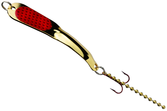 STEELY #5 Gold w/ Red/Red Hook (5 GR)