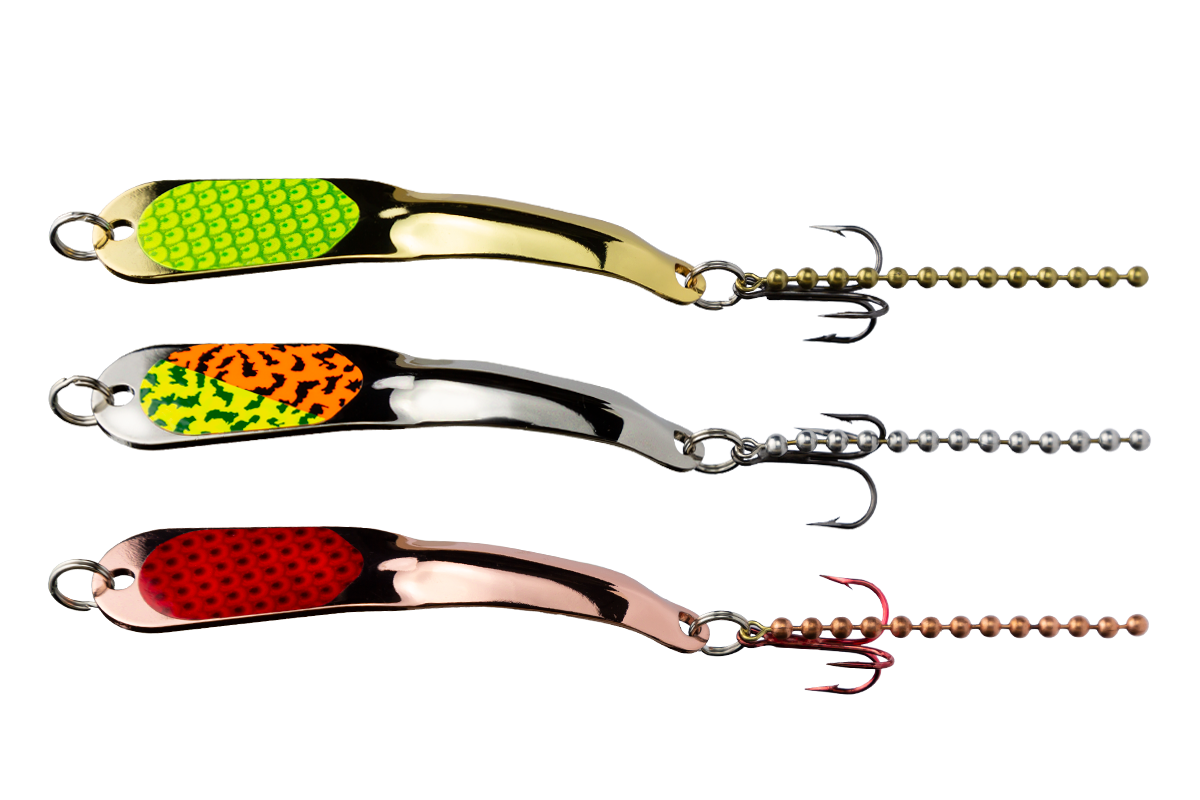 Northern Pike 3 Pack 1 oz. (5 CR, 5 S-FIRETIGER, 5 GCH)