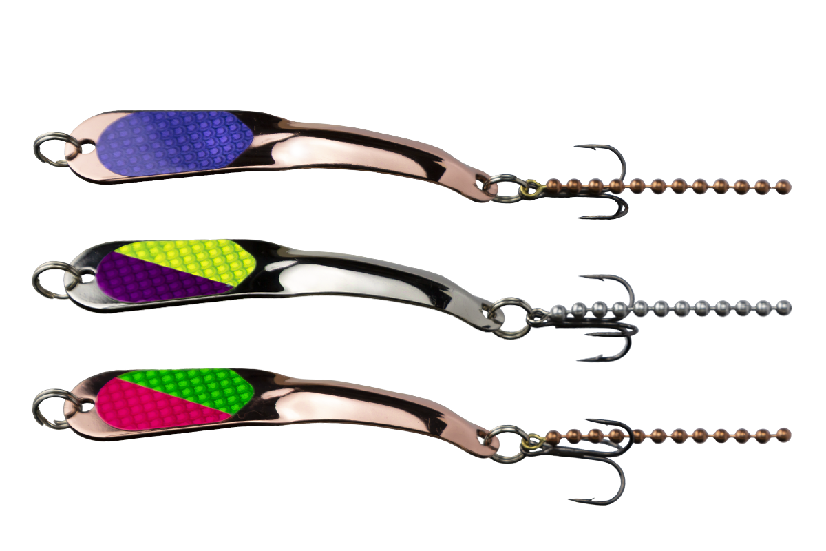 Walleye 3 Pack 1/2 oz. (4 CHGHP, 4 SCHHP, 4 CP)